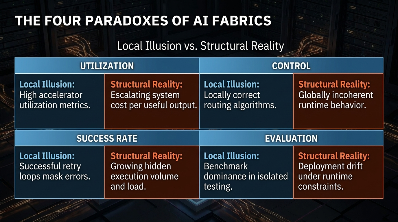 The four structural paradoxes of advanced AI