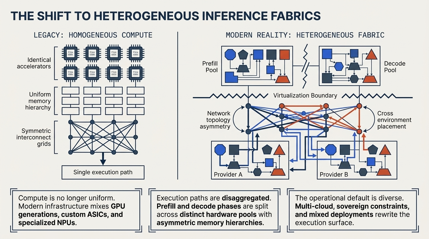 The Shift to Heterogeneous Inference Fabrics