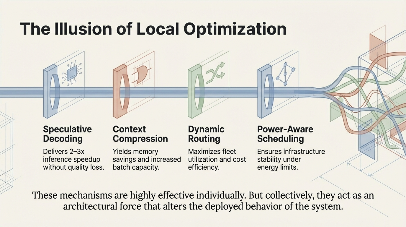 Hardware Heterogeneity &ndash; Multiple accelerator types create varying execution boundary conditions for identical requests