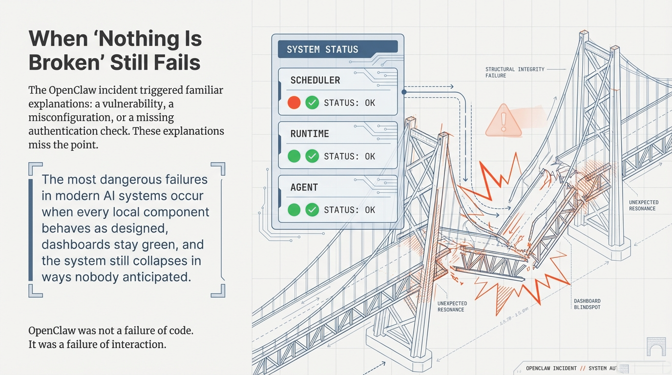 When Nothing Is Broken Still Fails